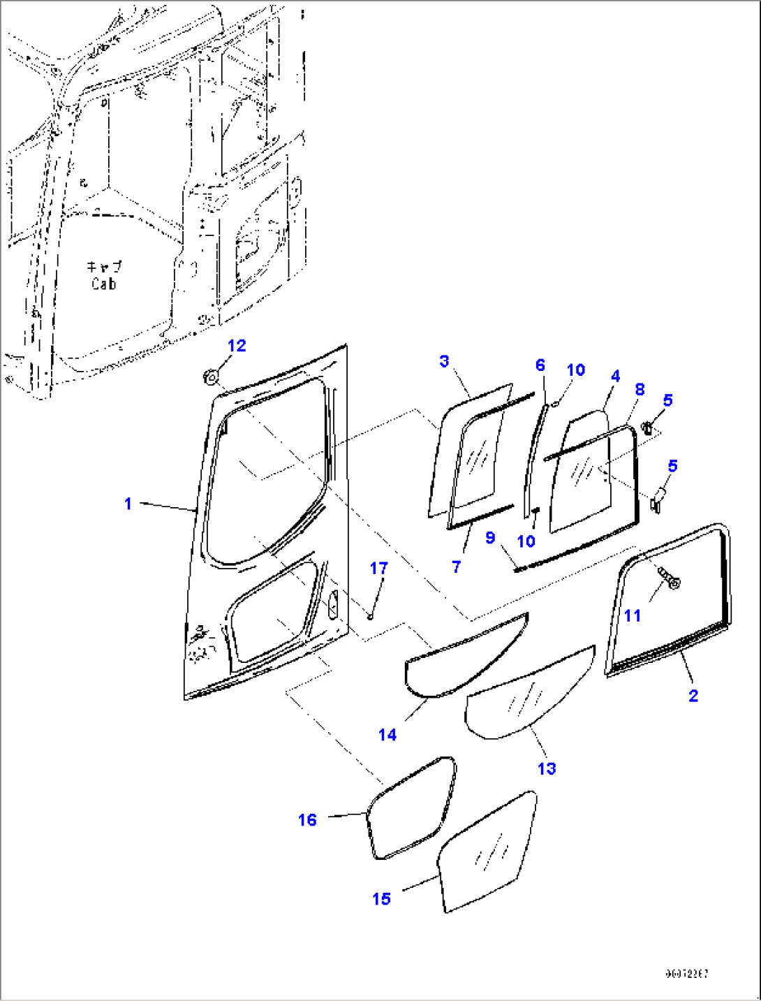 Cab, Door (#24510-26478)
