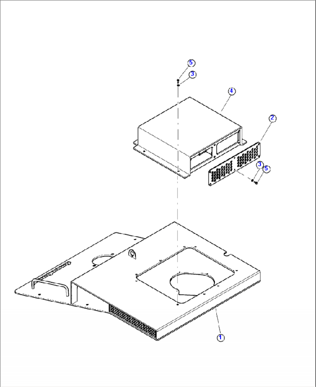 J0125-01A0 PRE-CLEANER PANEL