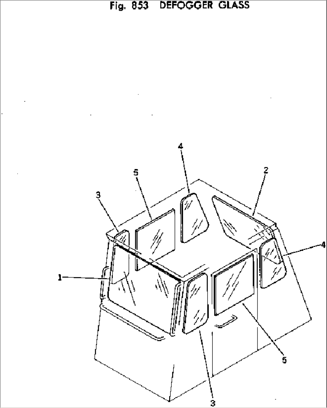 DEFOGGER GLASS