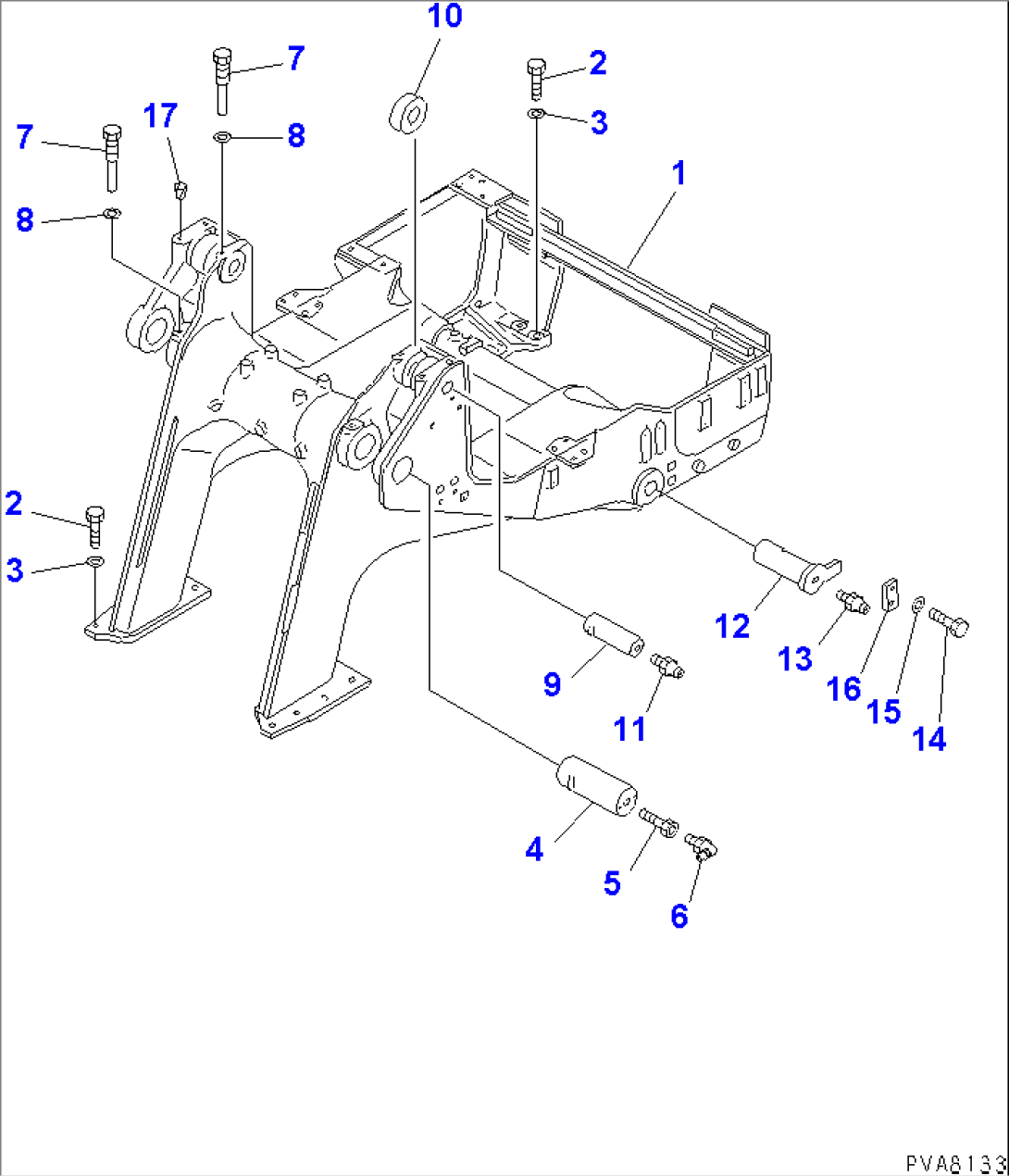 SIDE FRAME (NOISE SUPPRESSION FOR EC)(#15908-16500)