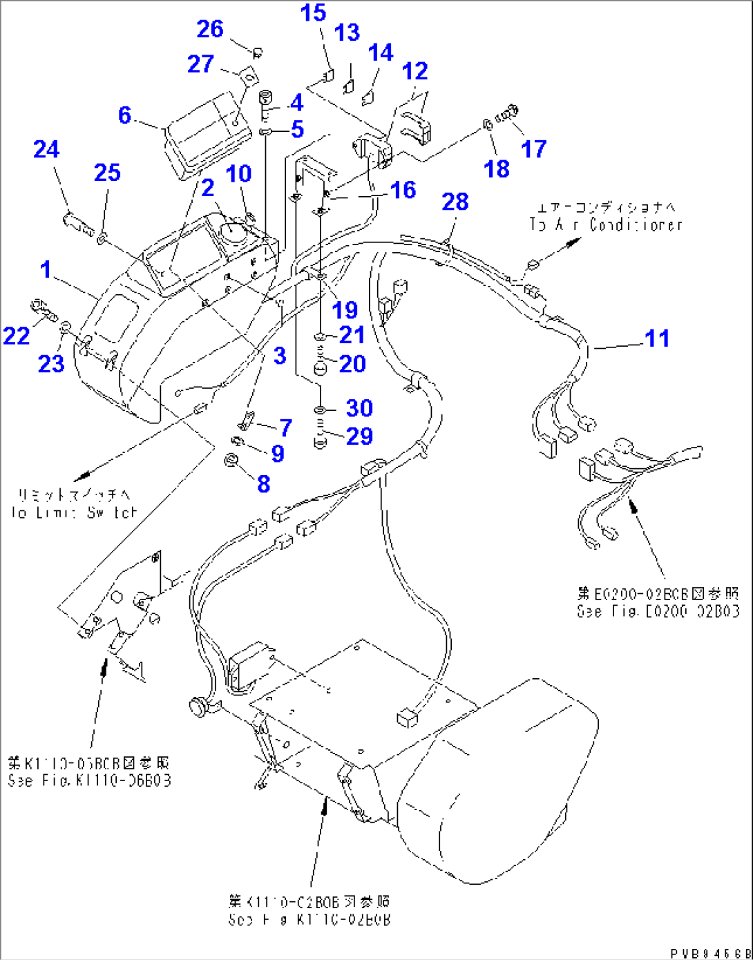 FLOOR FRAME (RIGHT STAND) (PANEL AND HARNESS)(#46059-46826)