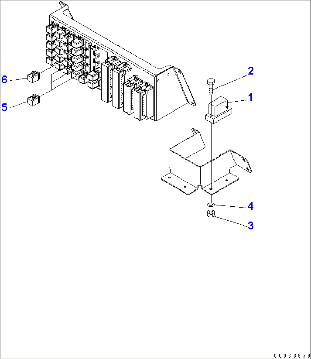 FLOOR (PAYLOAD METER ANGLE SENSOR)