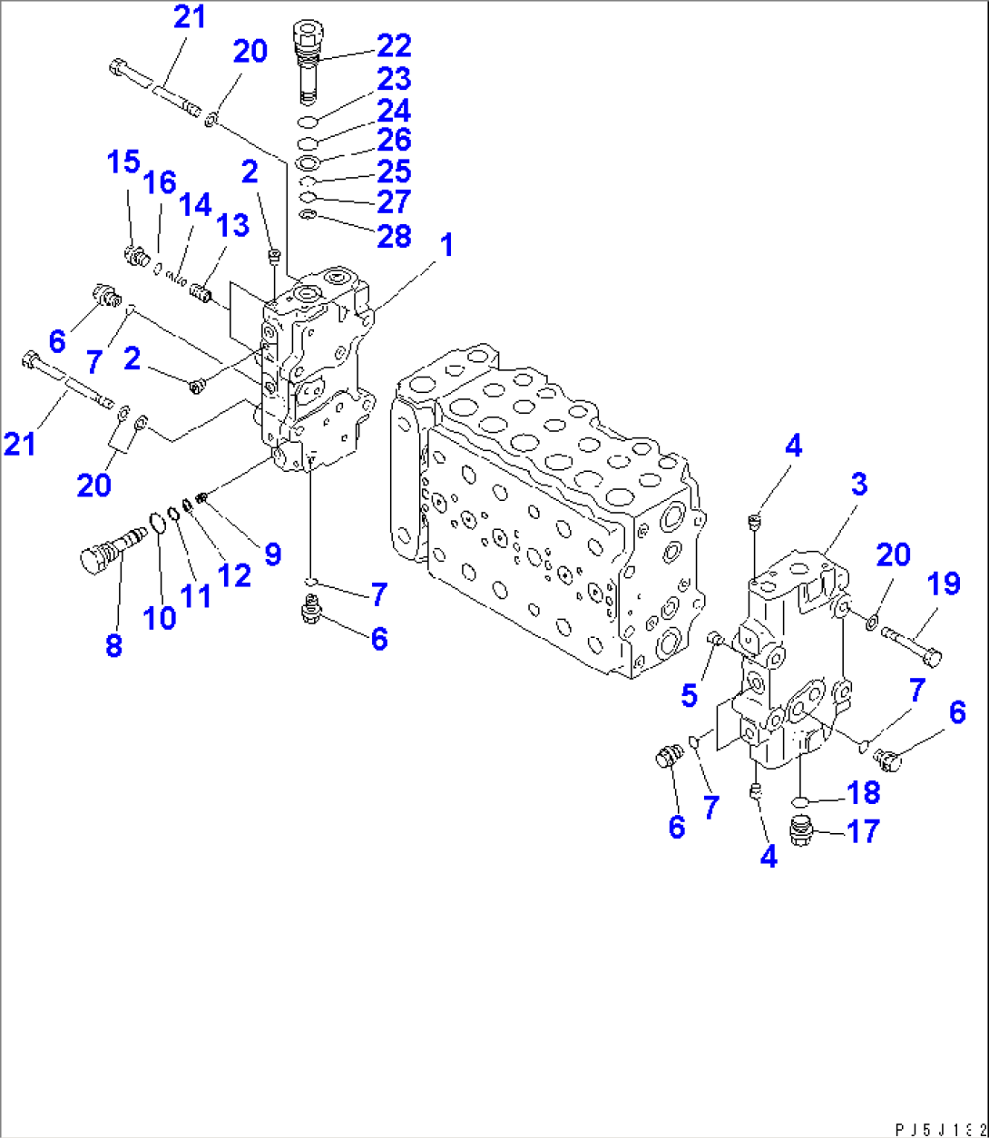 MAIN VALVE (1-ACTUATOR) (4/12)(#10001-11999)