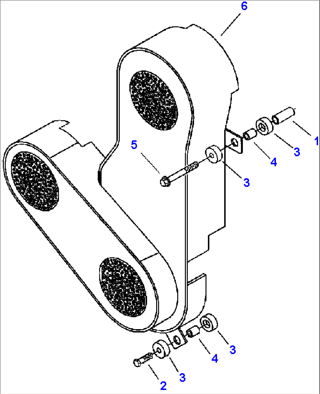 FIG. A7107-A7A2 FRONT ENGINE GUARD