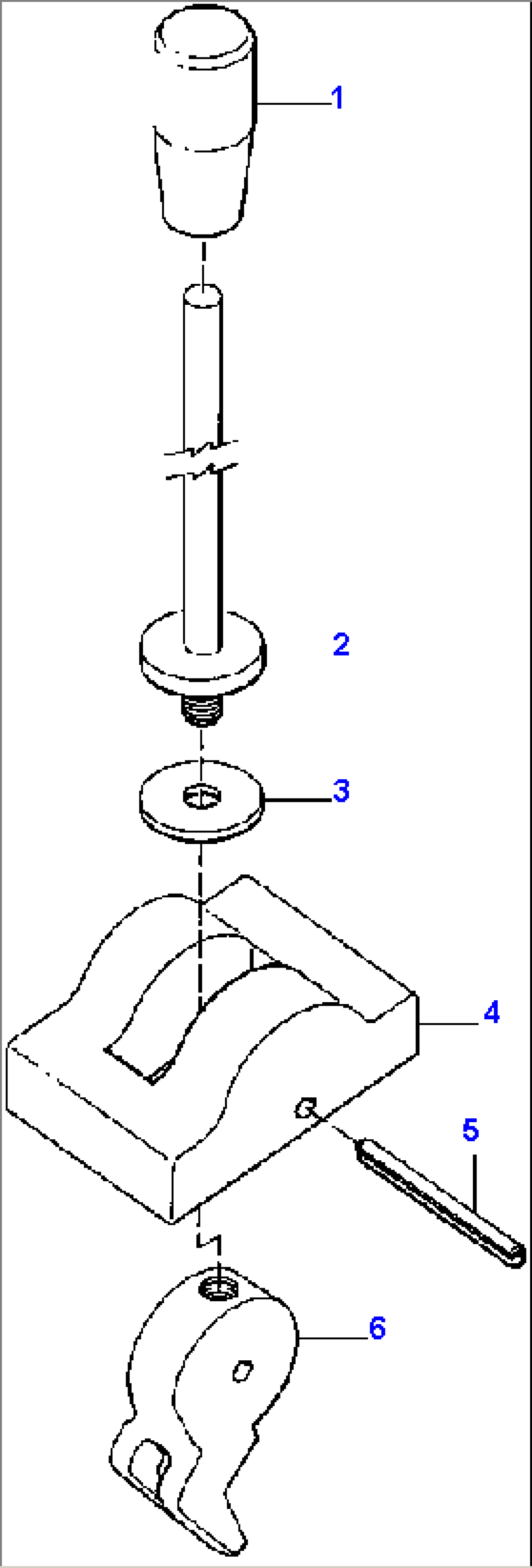 GOVERNOR CONTROL LEVER