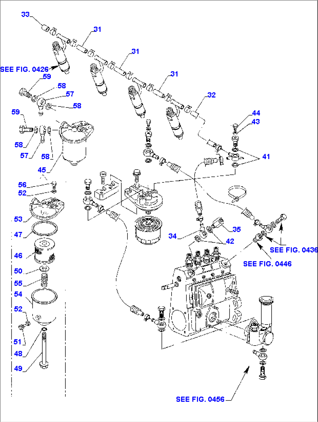 FUEL LINE (2/2) (TURBO ENGINE)