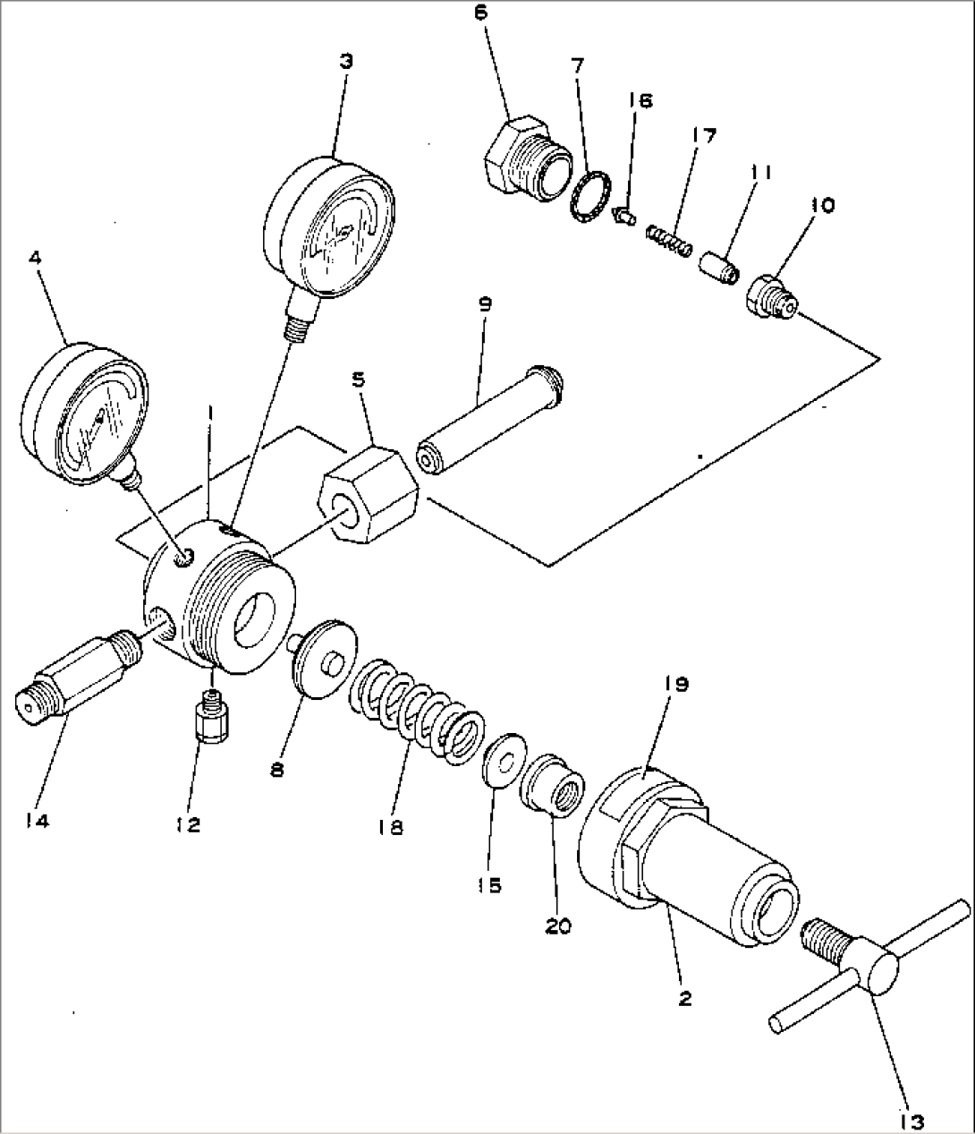 PRESSURE REGULATOR FOR GAS SERVICING TOOL