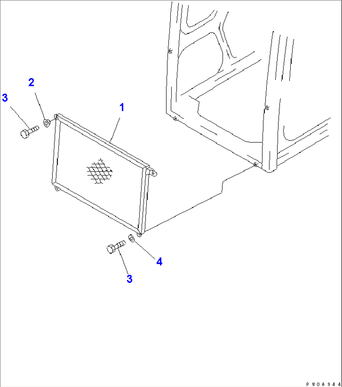 FRONT GUARD (HALF)