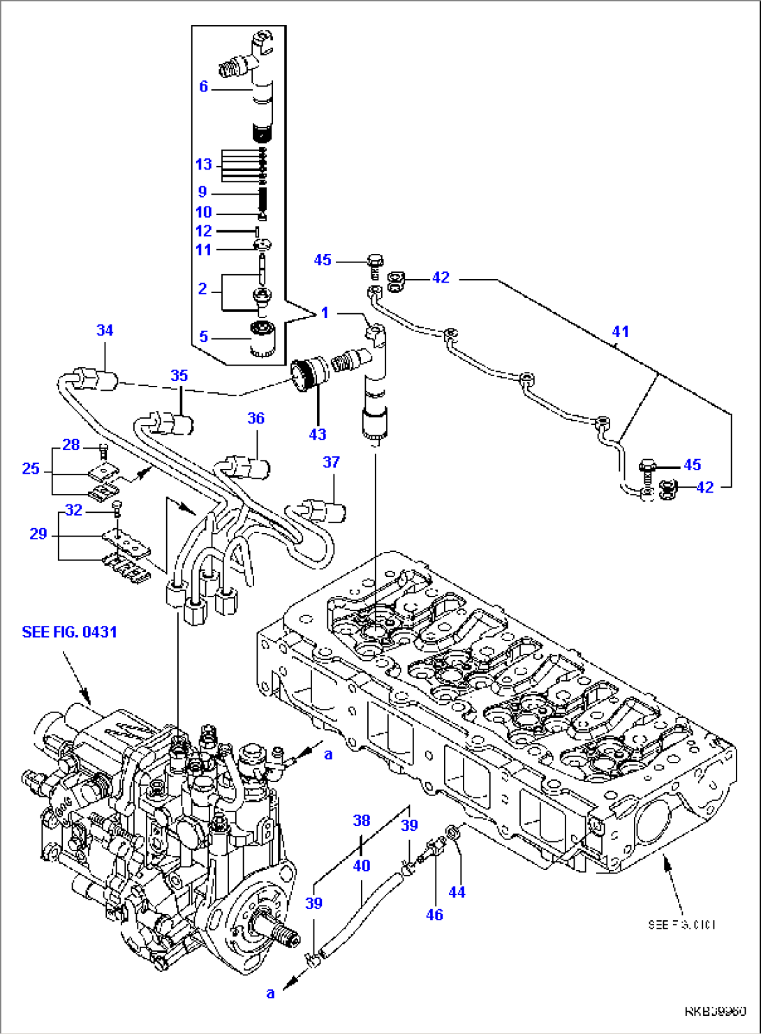 FUEL INJECTION LINE