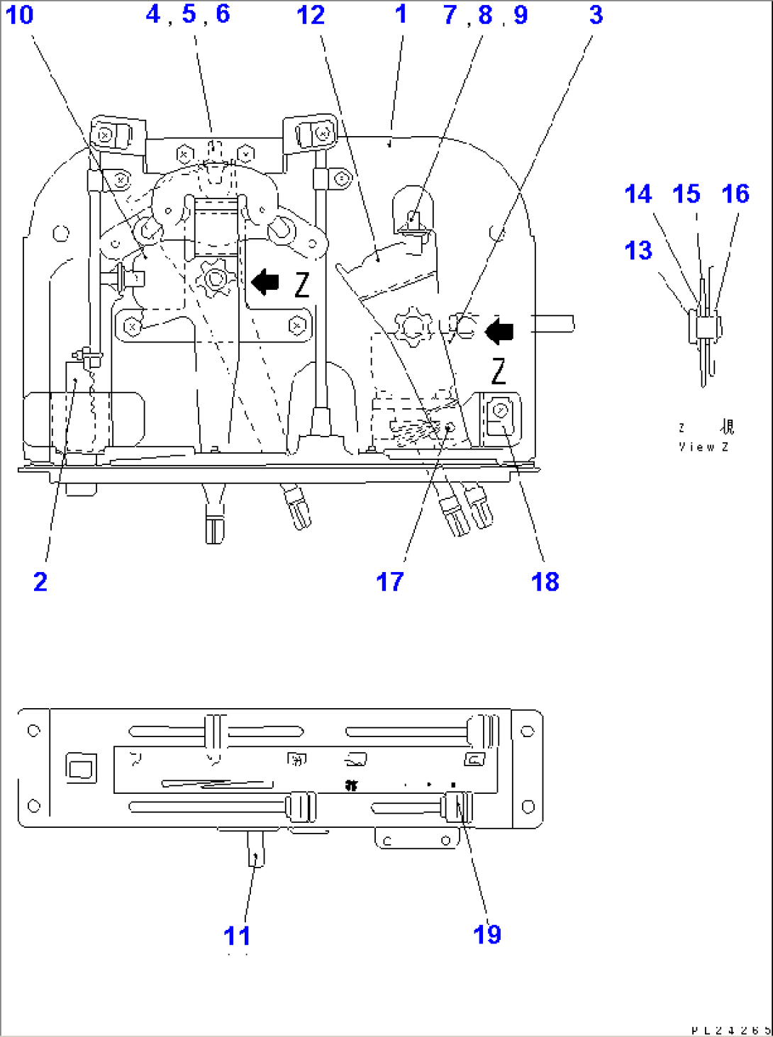 CONTROL UNIT (FOR AIR CONDITIONER)(#1001-1012)
