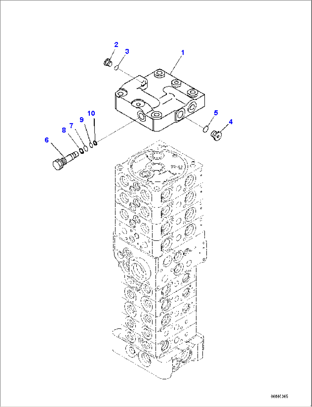 Control Valve, Inner Parts (1/20) (#5001-5484)