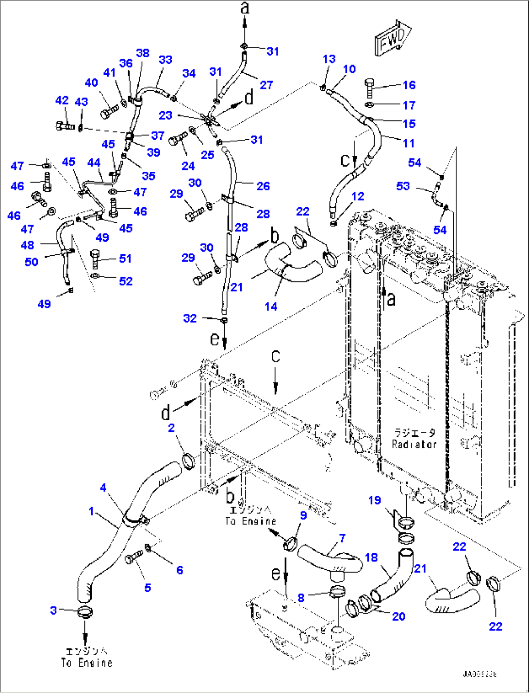 Cooling System, Frame (#1001-)
