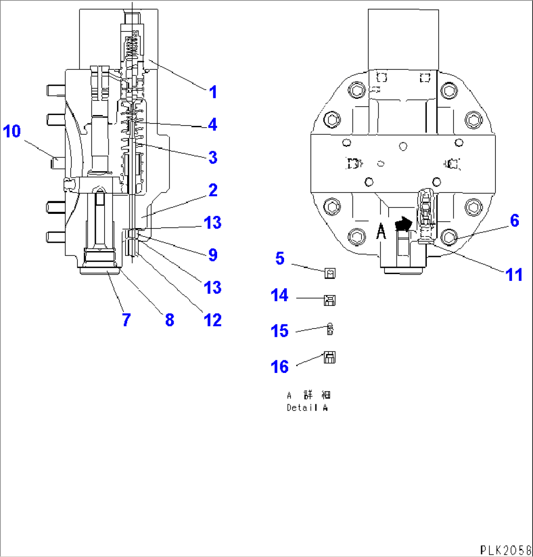 TRAVEL MOTOR (3/6)