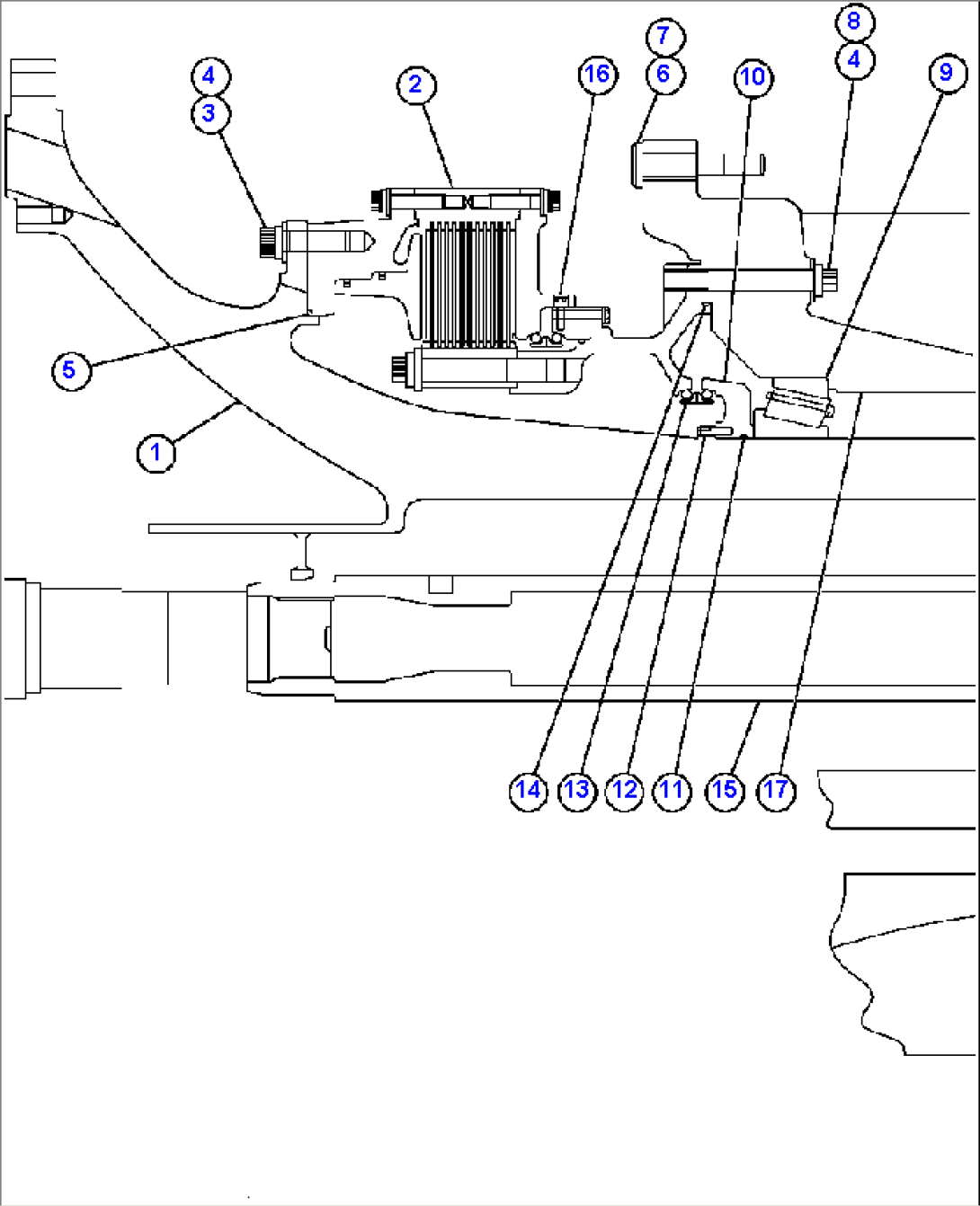 TRANSMISSION, WHEEL MOTOR (GE0669)