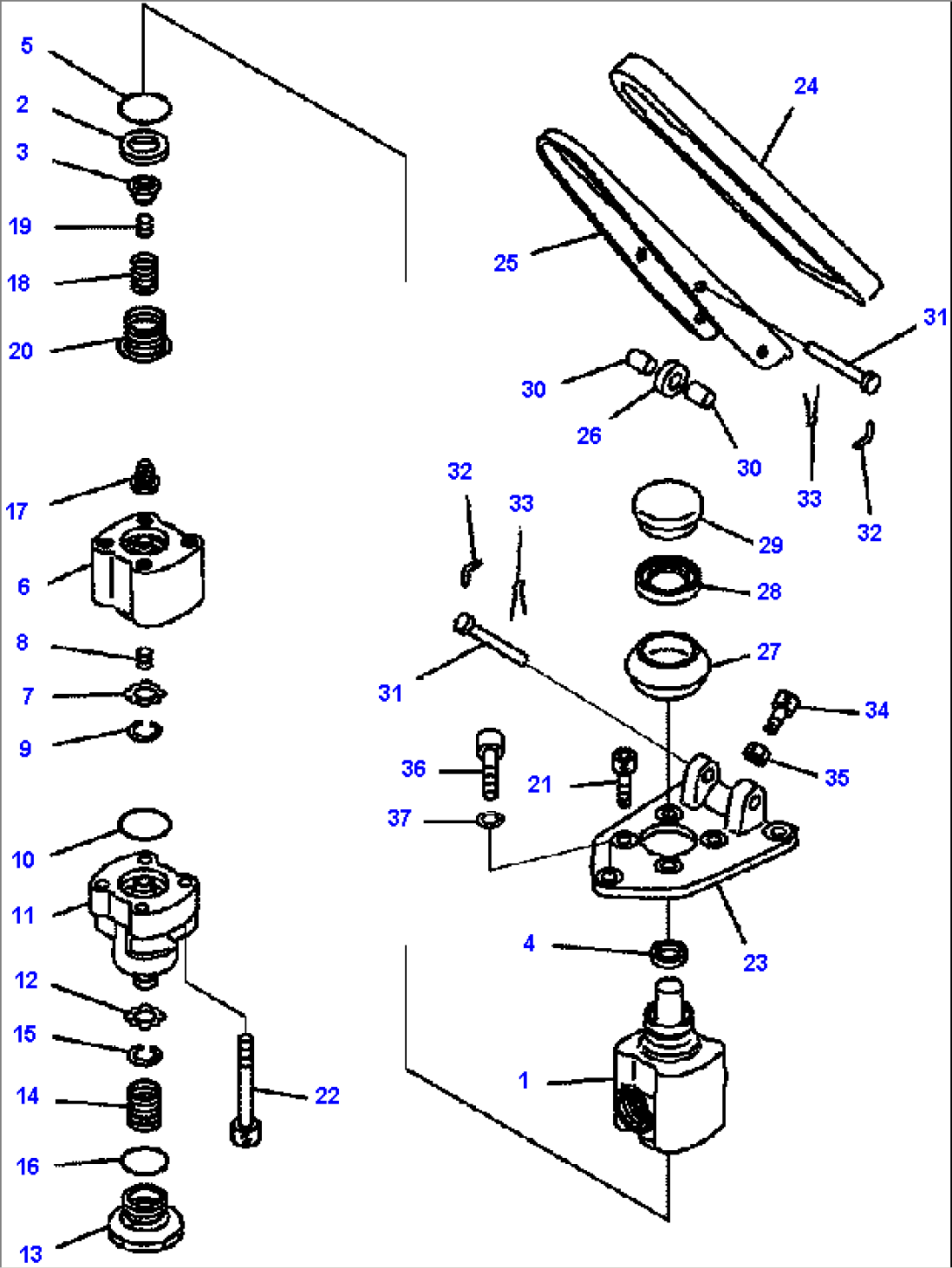 K0200-19B0 FLOOR BRAKE VALVE