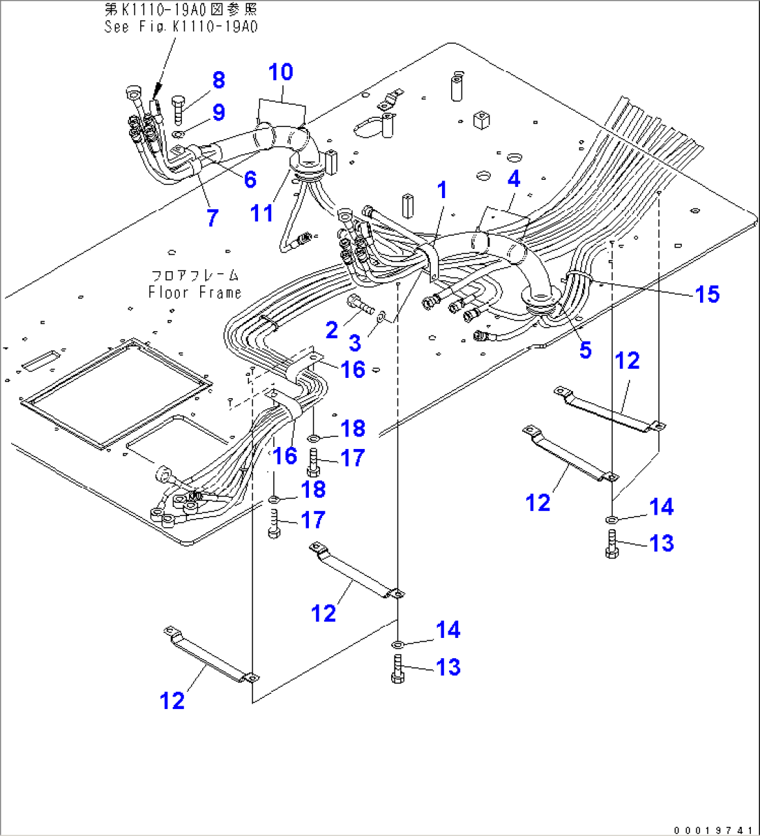 FLOOR FRAME (PPC CLAMP)