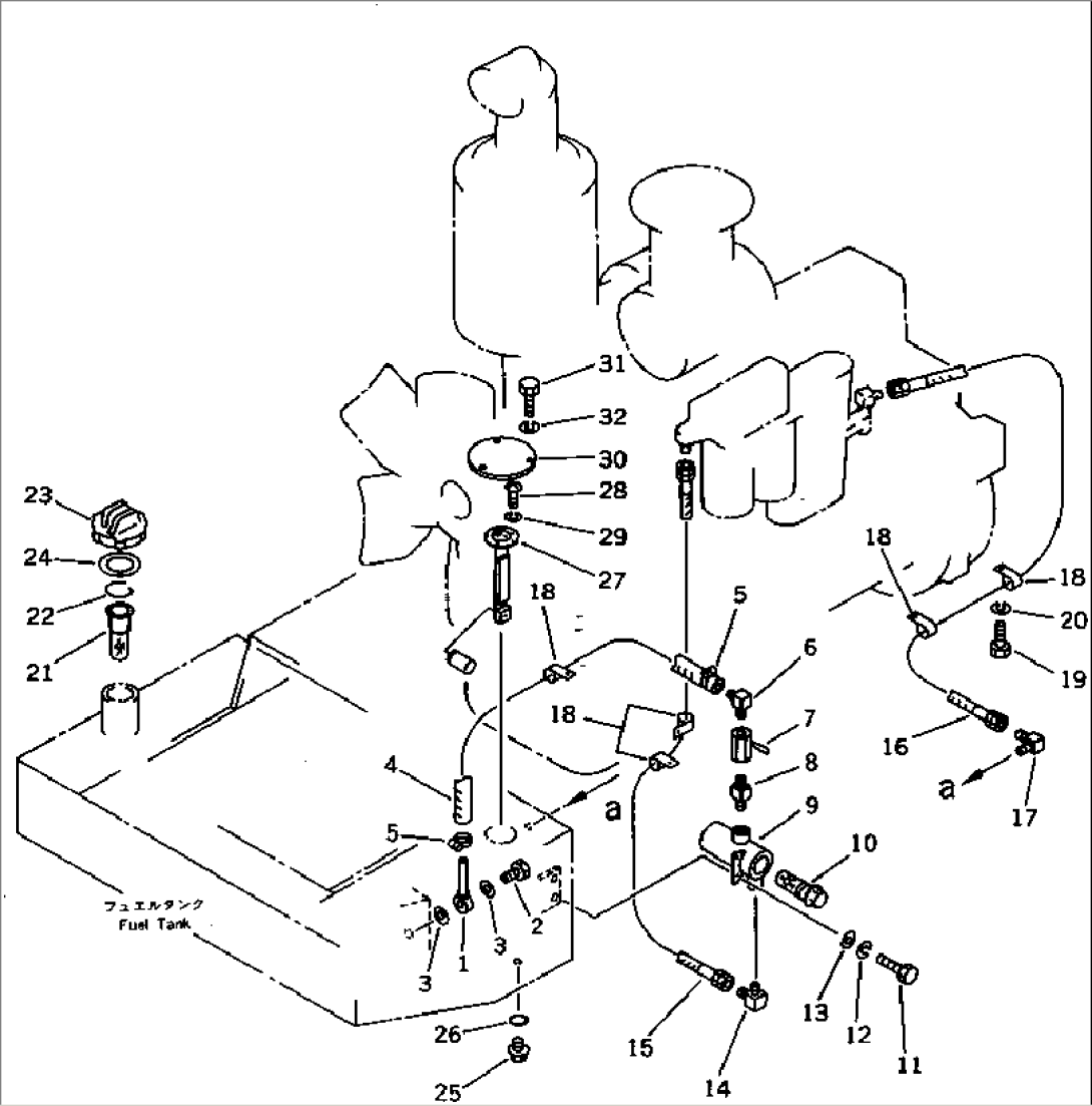 FUEL TANK AND PIPING