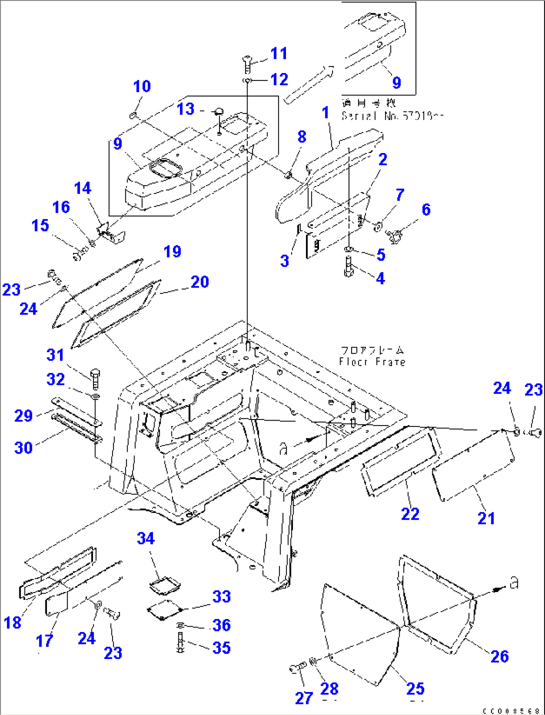 ARM REST COVER (WITH CAB)
