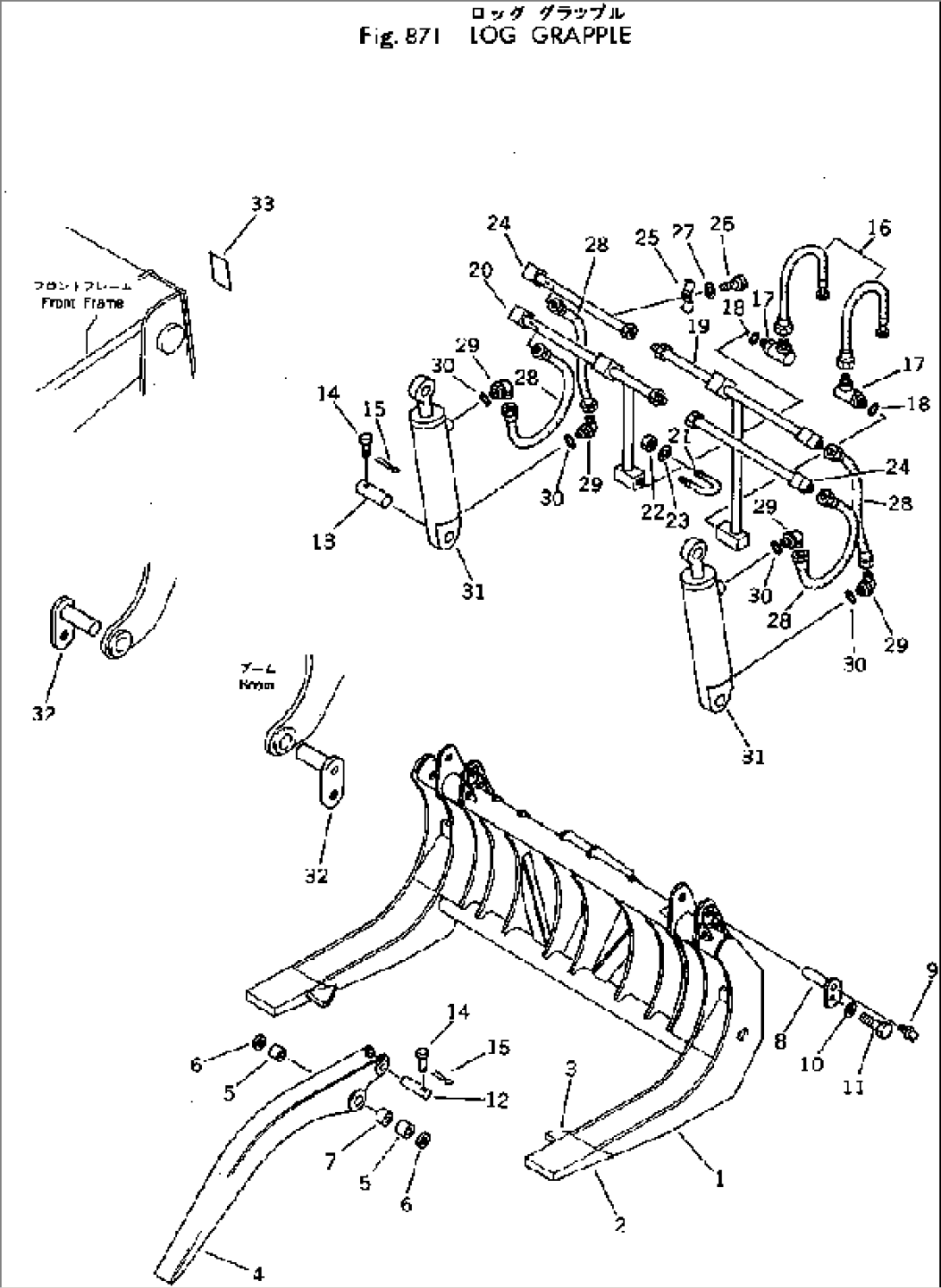 LOG GRAPPLE(#10001-)