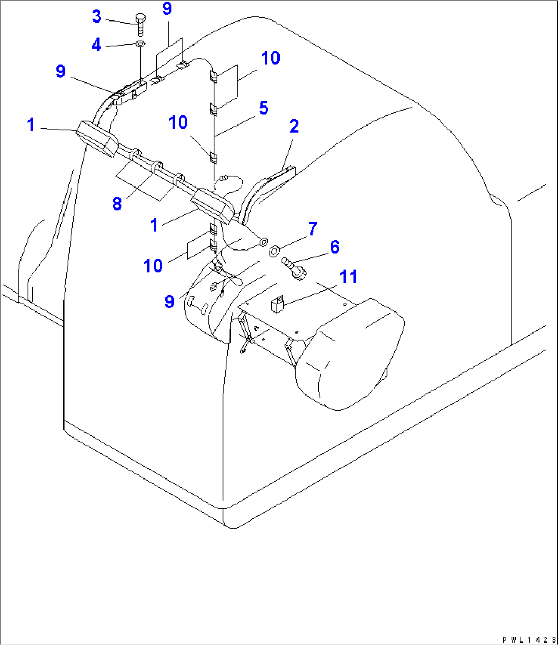 ADDITIONAL WORK LAMP(#30025-31999)
