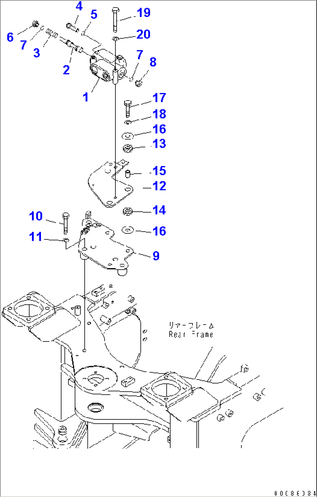 STEERING VALVE (PRIORITY VALVE AND STEERING PUMP LINE) (EU SPEC.)(#70001-)
