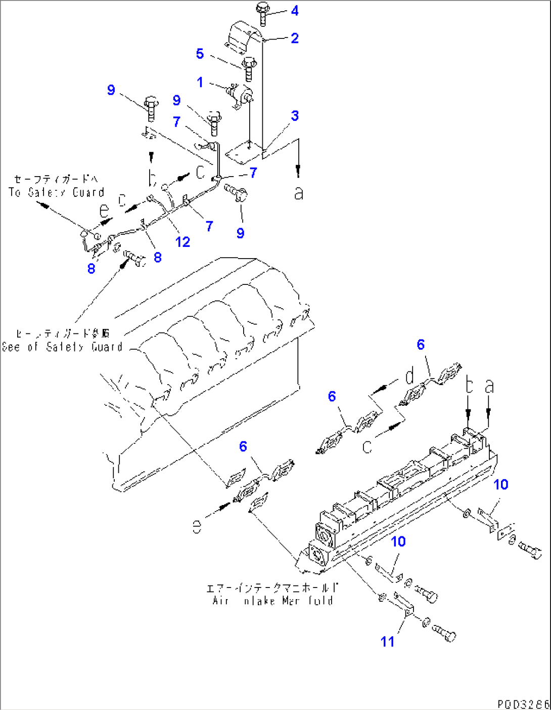 HEATER SWITCH (L.H. BANK)