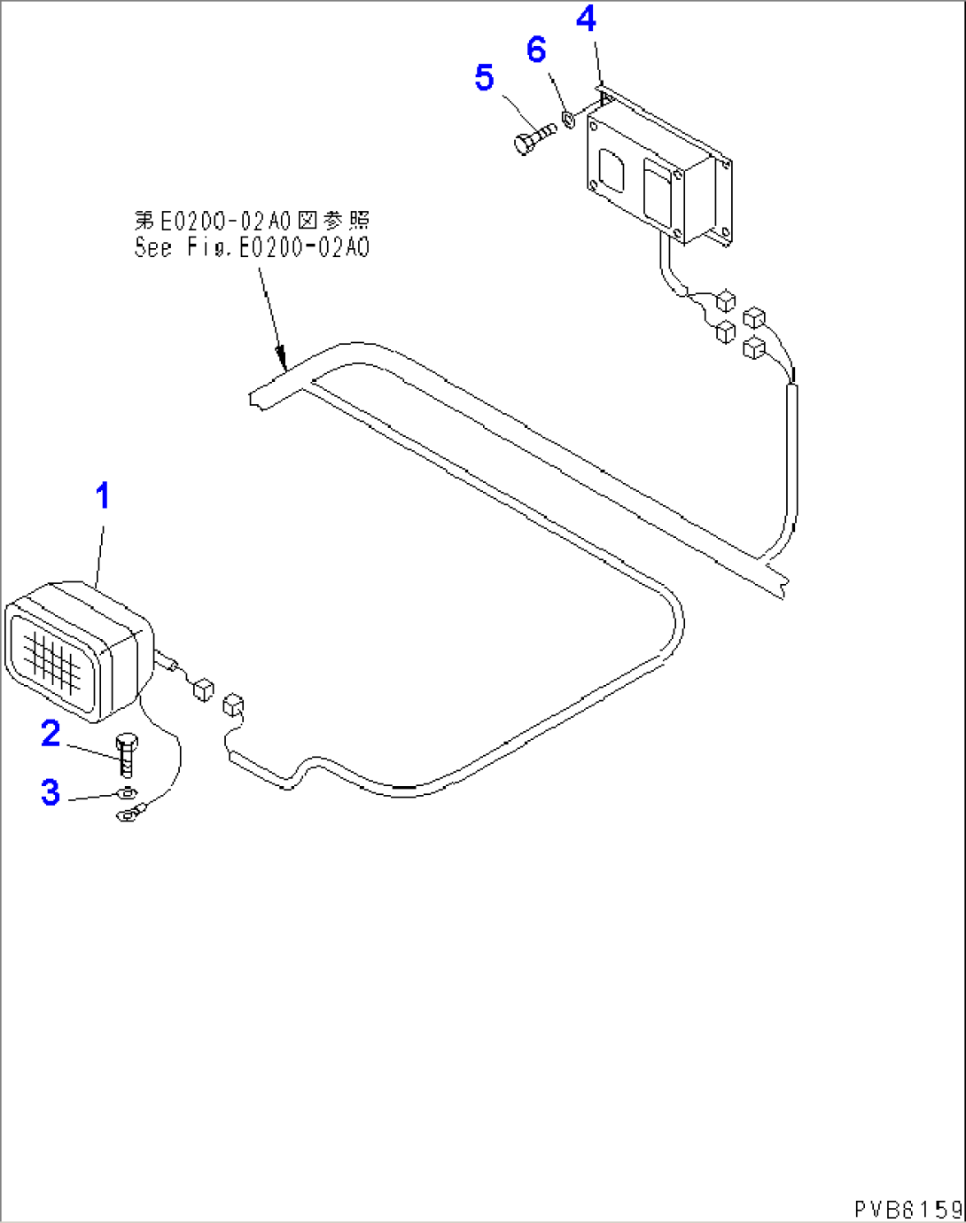 WIRING (WORKING LAMP AND A.P.S. CONTROLLER)