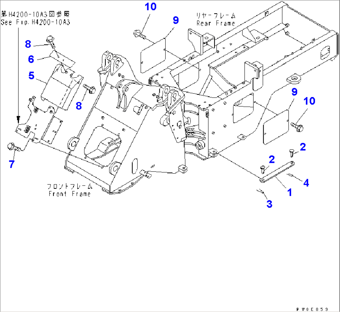 BAR LOCK AND COVER (WITH E.C.S.S.)(#54001-54103)