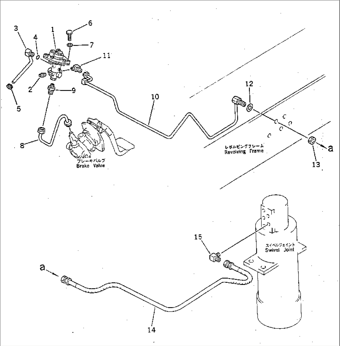 AIR PIPING (ENGINE CONTROL VALVE LINE)