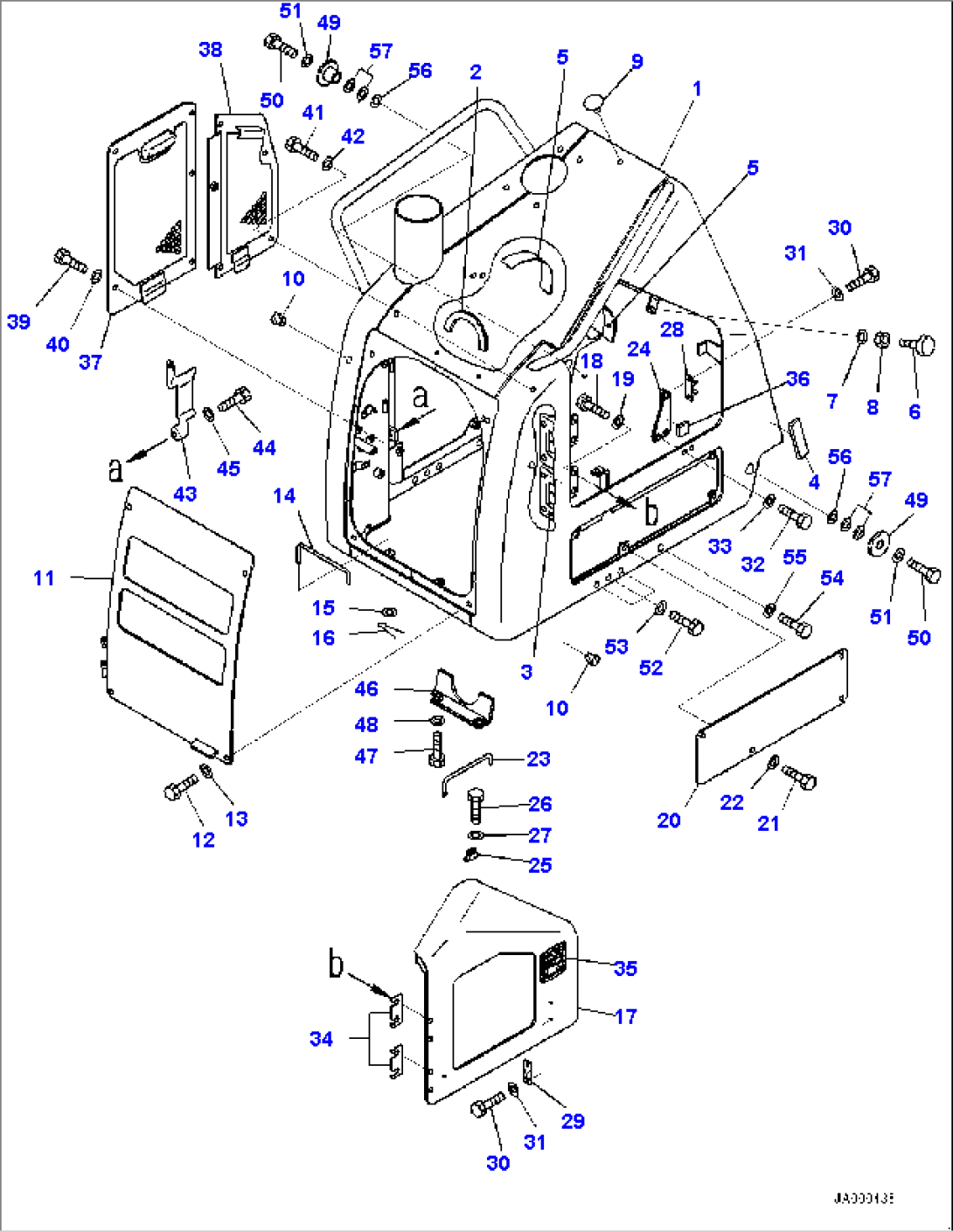 Engine Hood, (#3001-3426)