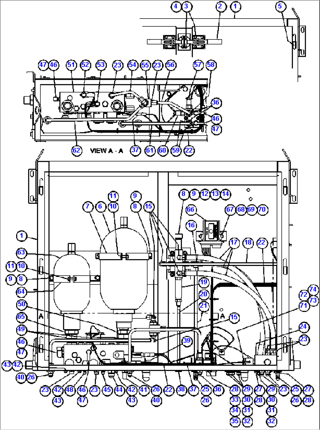 BRAKE CABINET ASSEMBLY (EK9562)
