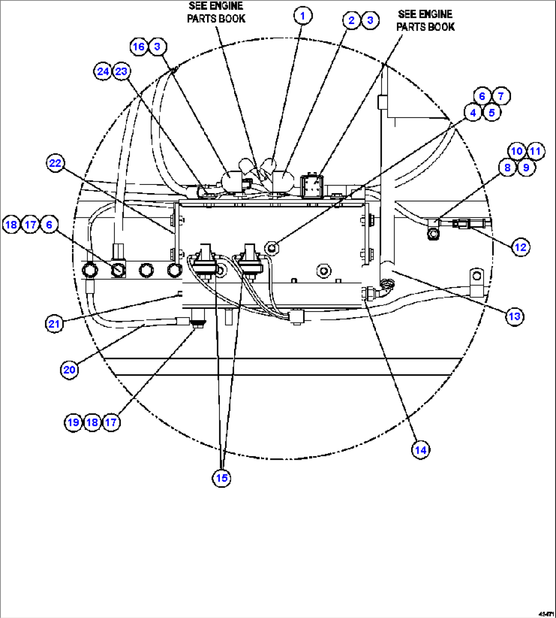 STARTING SYSTEM WIRING 3/4