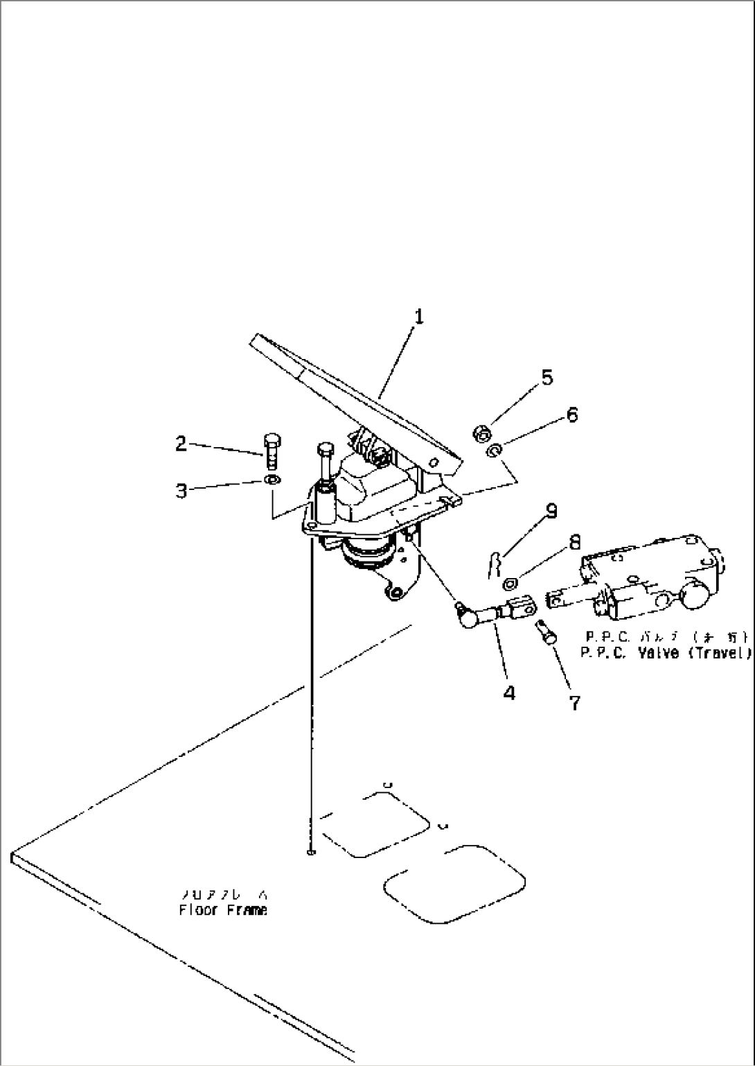 TRAVEL ACCELERATION PEDAL