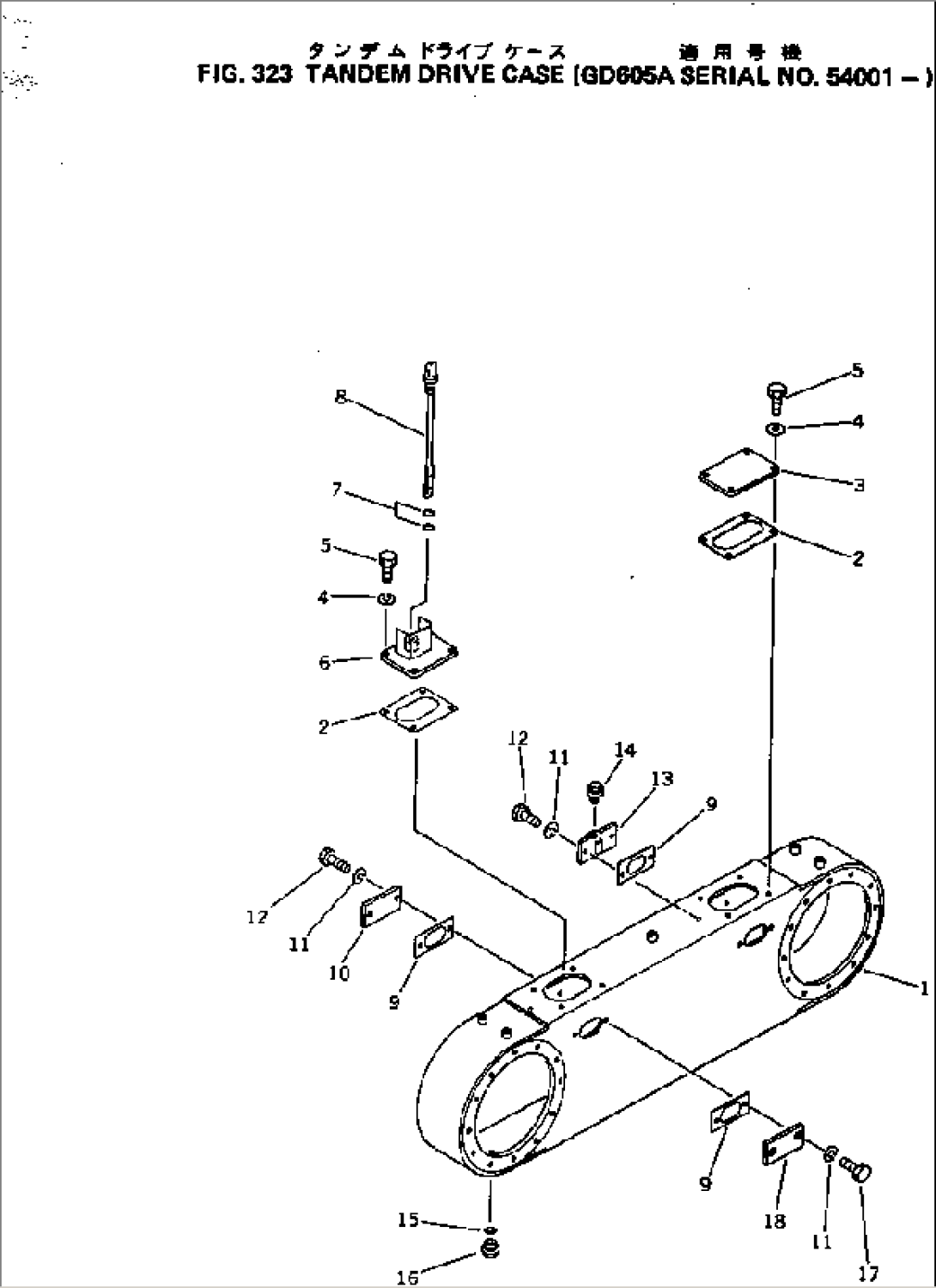 TANDEM DRIVE CASE