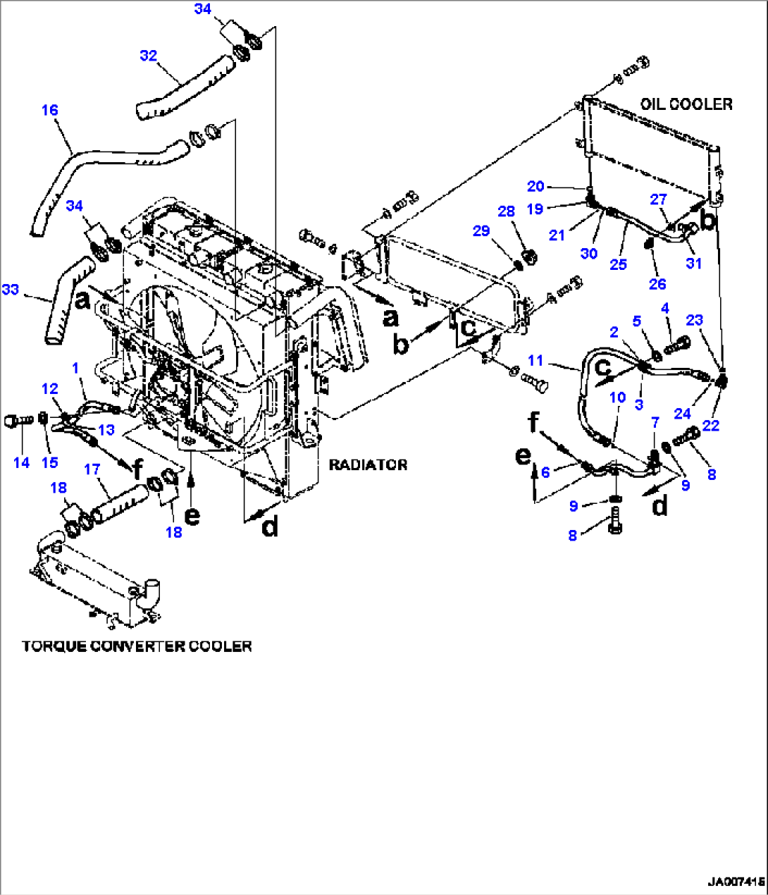 C0110-06A0 RADIATOR PIPING (1/2)