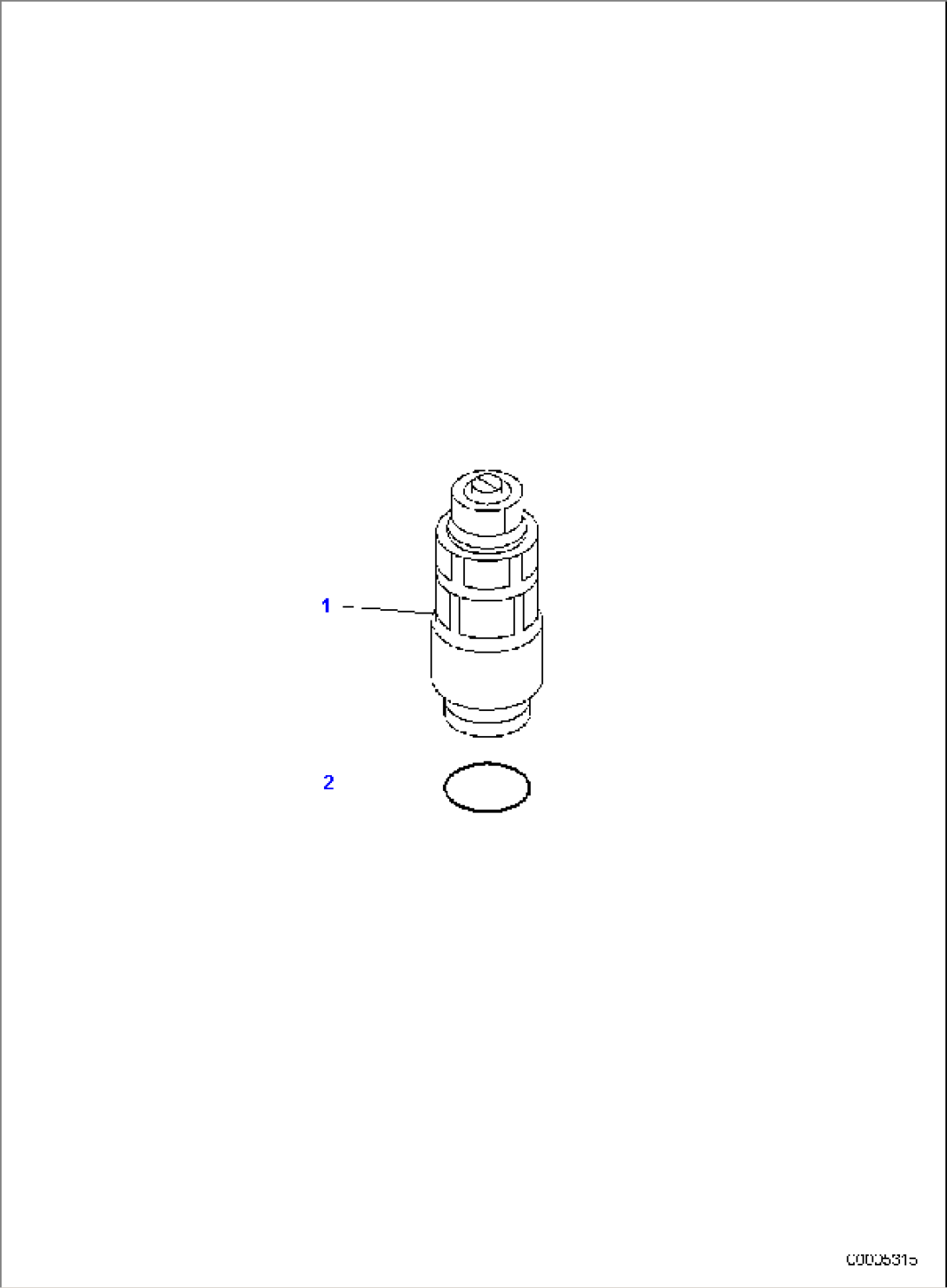 1-ADDITIONAL ACTUATOR CIRCUIT, SHIFT PATTERN SELECTOR VALVE (2/3)