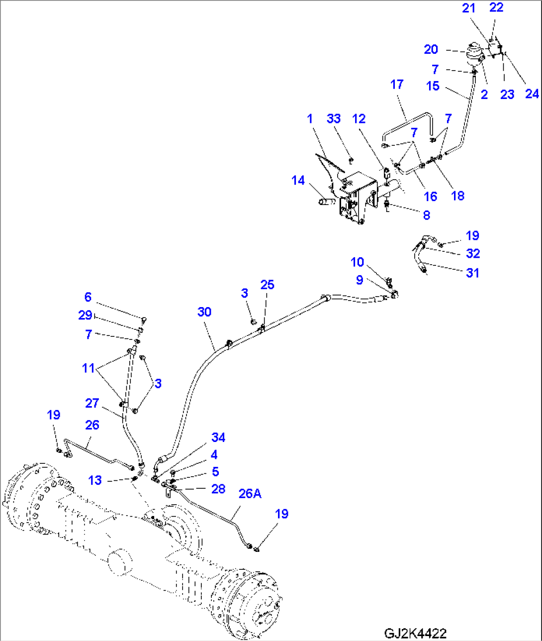 BRAKE SYSTEM, EXECUTION 1