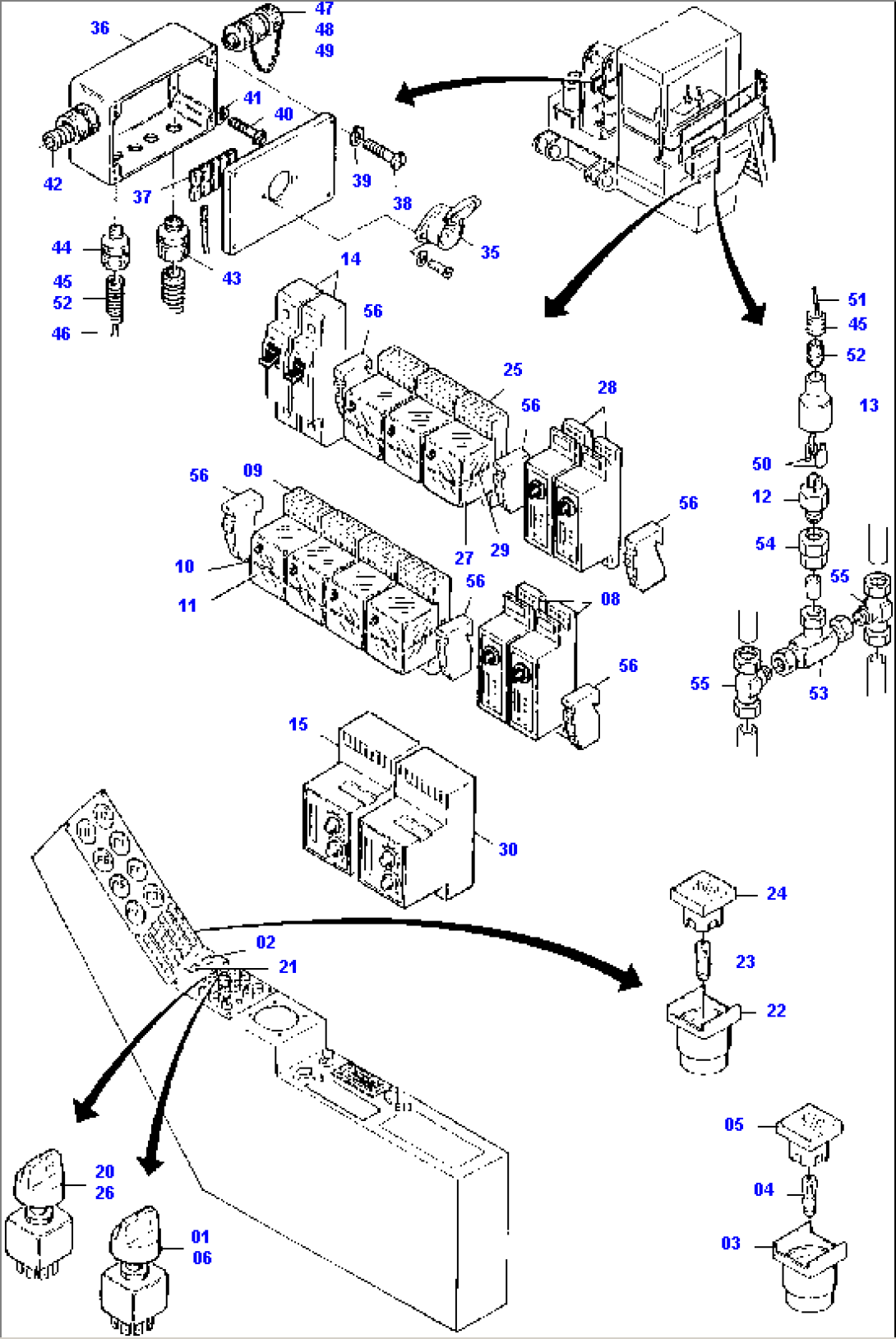 Lube and Spray Equipment, Electric Arrangement
