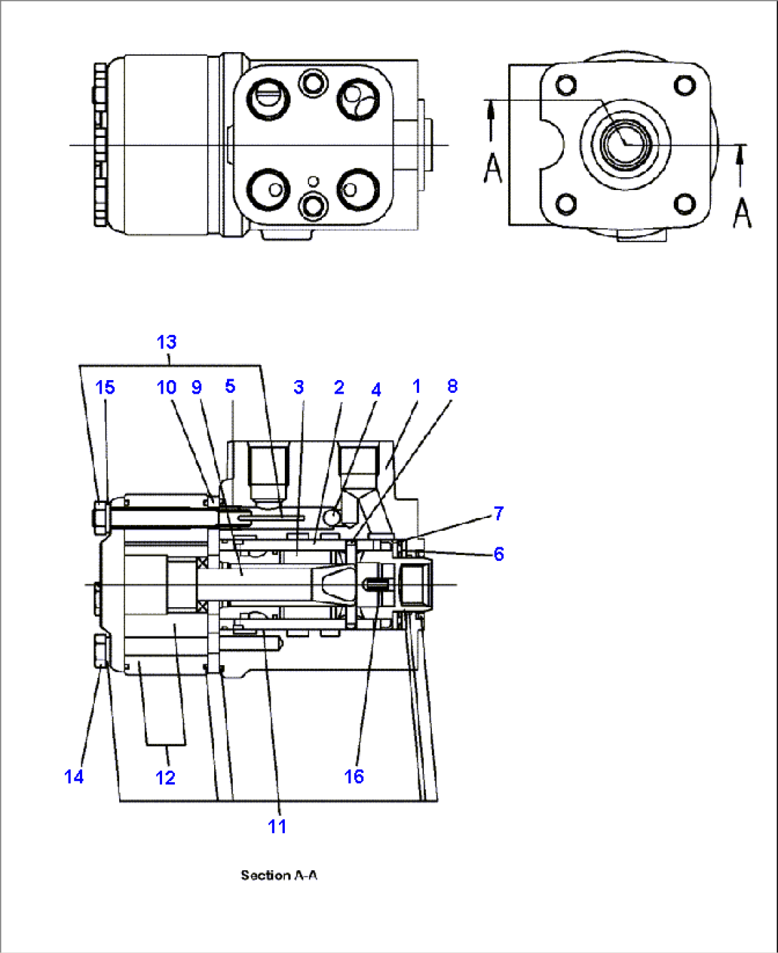 K0200-38A0 STEERING VALVE