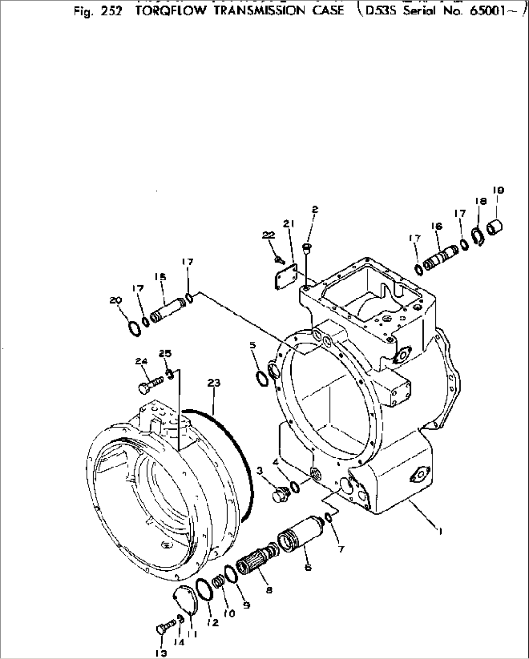 TORQFLOW TRANSMISSION CASE