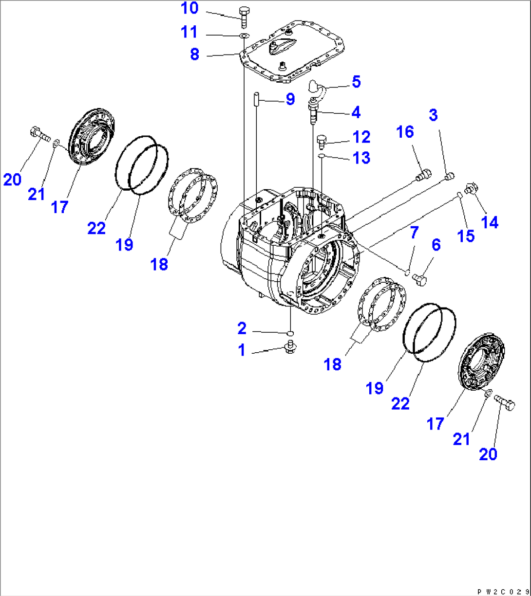 FRONT AXLE (AXLE HOUSING ACCESSORY)