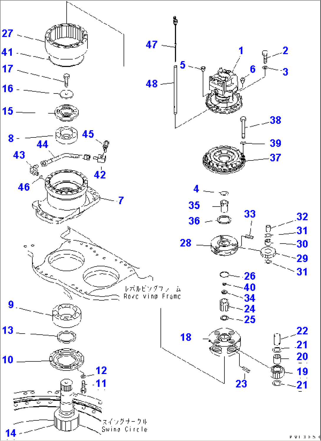 SWING MACHINERY (R.H.)(#10025-)