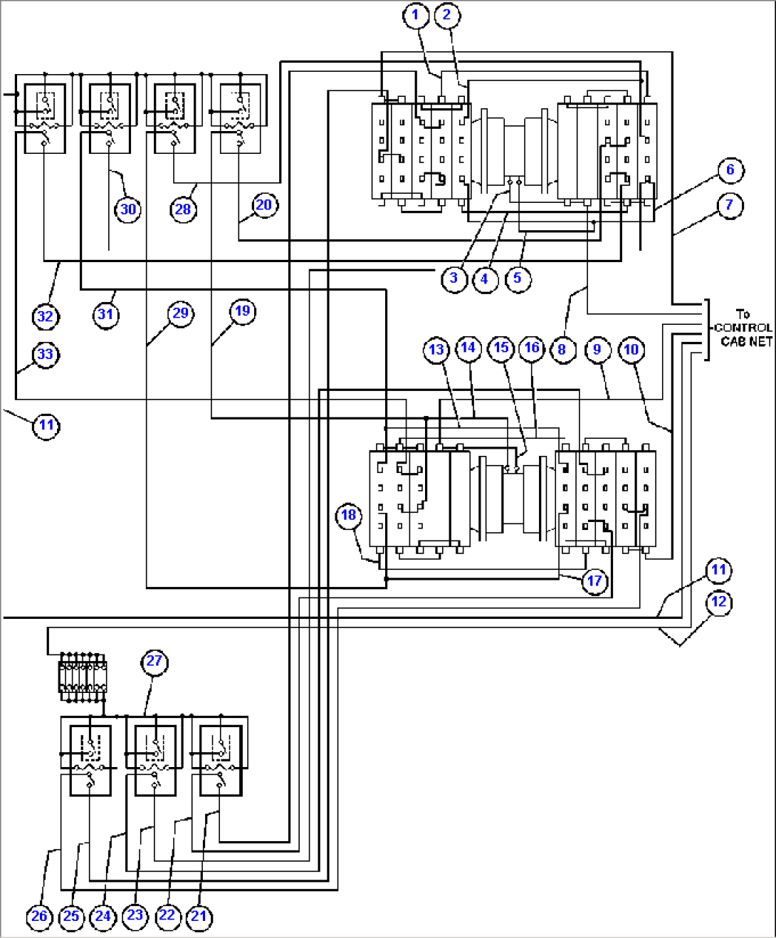 ELECTRIC POWER COMPONENTS WIRING - 1