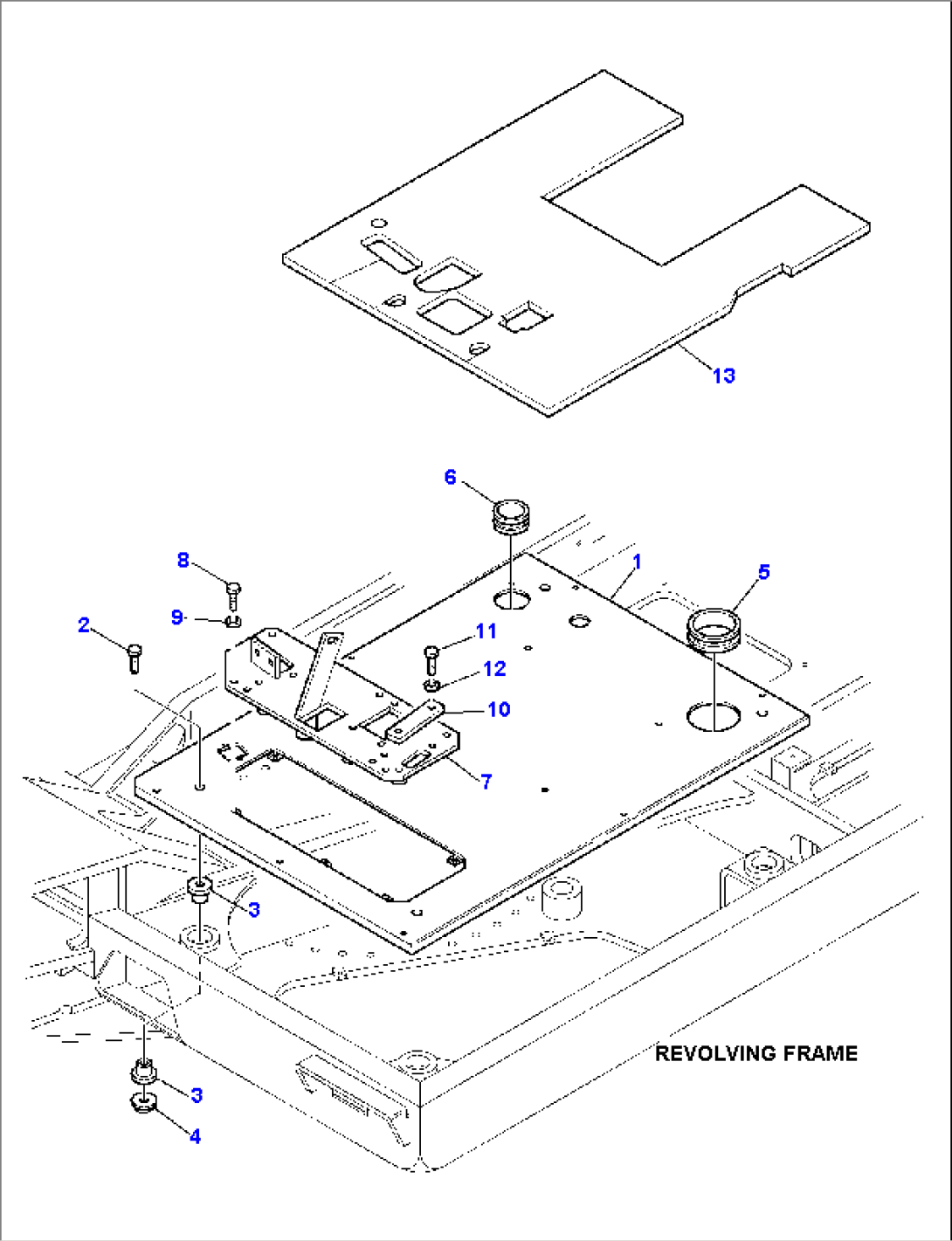 FLOOR PLATE (1/2)