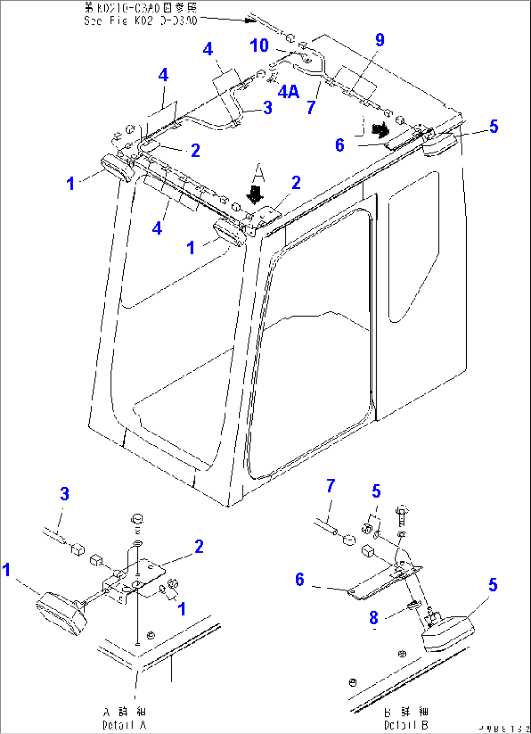 ADDITIONAL WORK LAMP(#10001-10157)