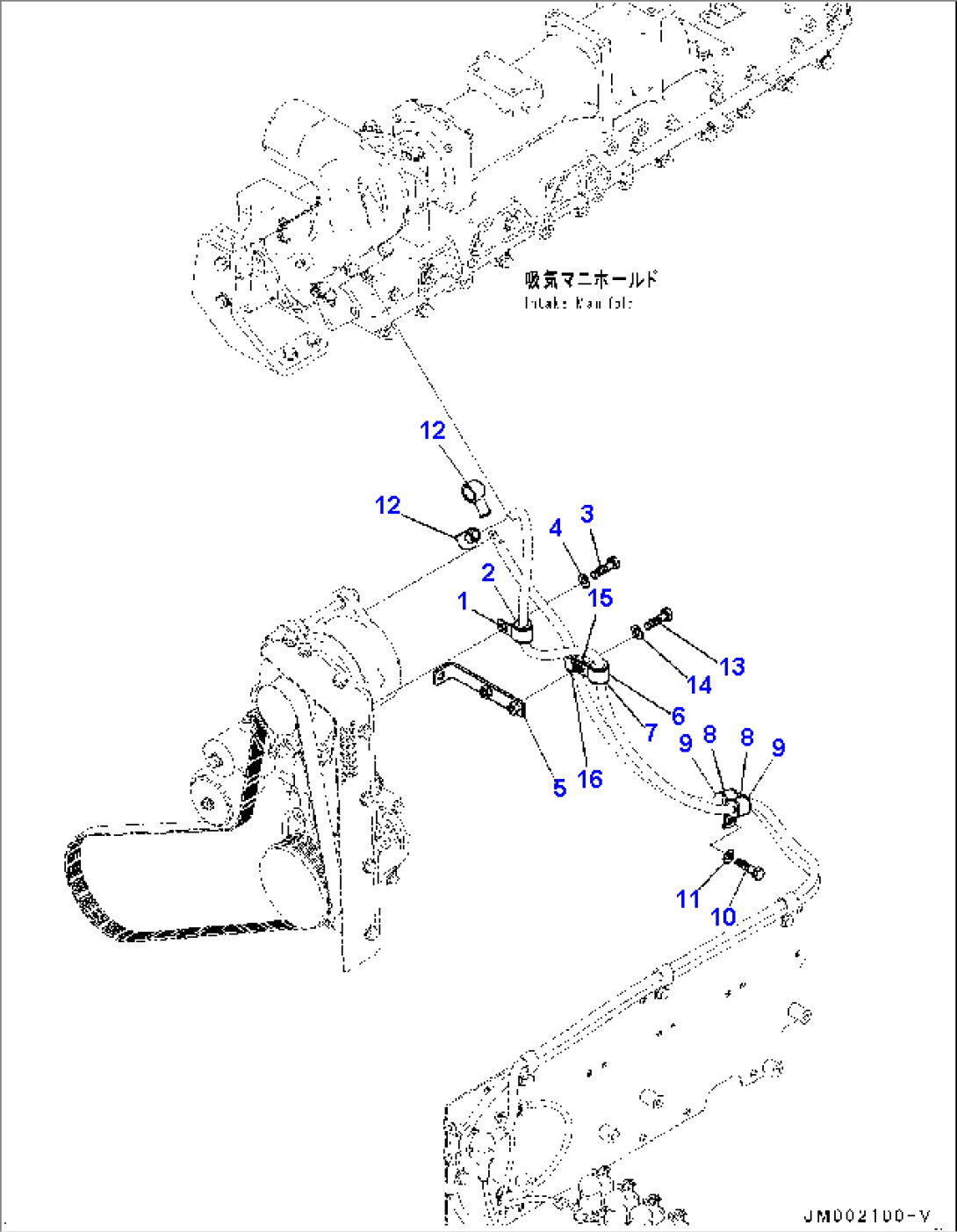 Battery Related Parts, Heater Wiring Harness Mounting (#10001-)