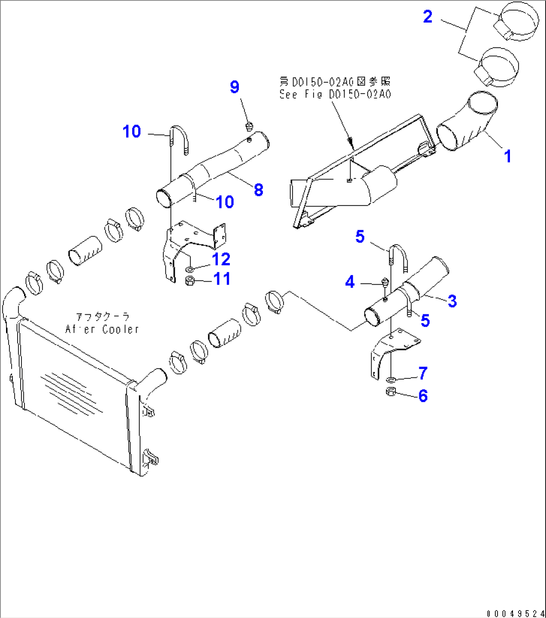 AIR INTAKE (PIPING)(#2001-)
