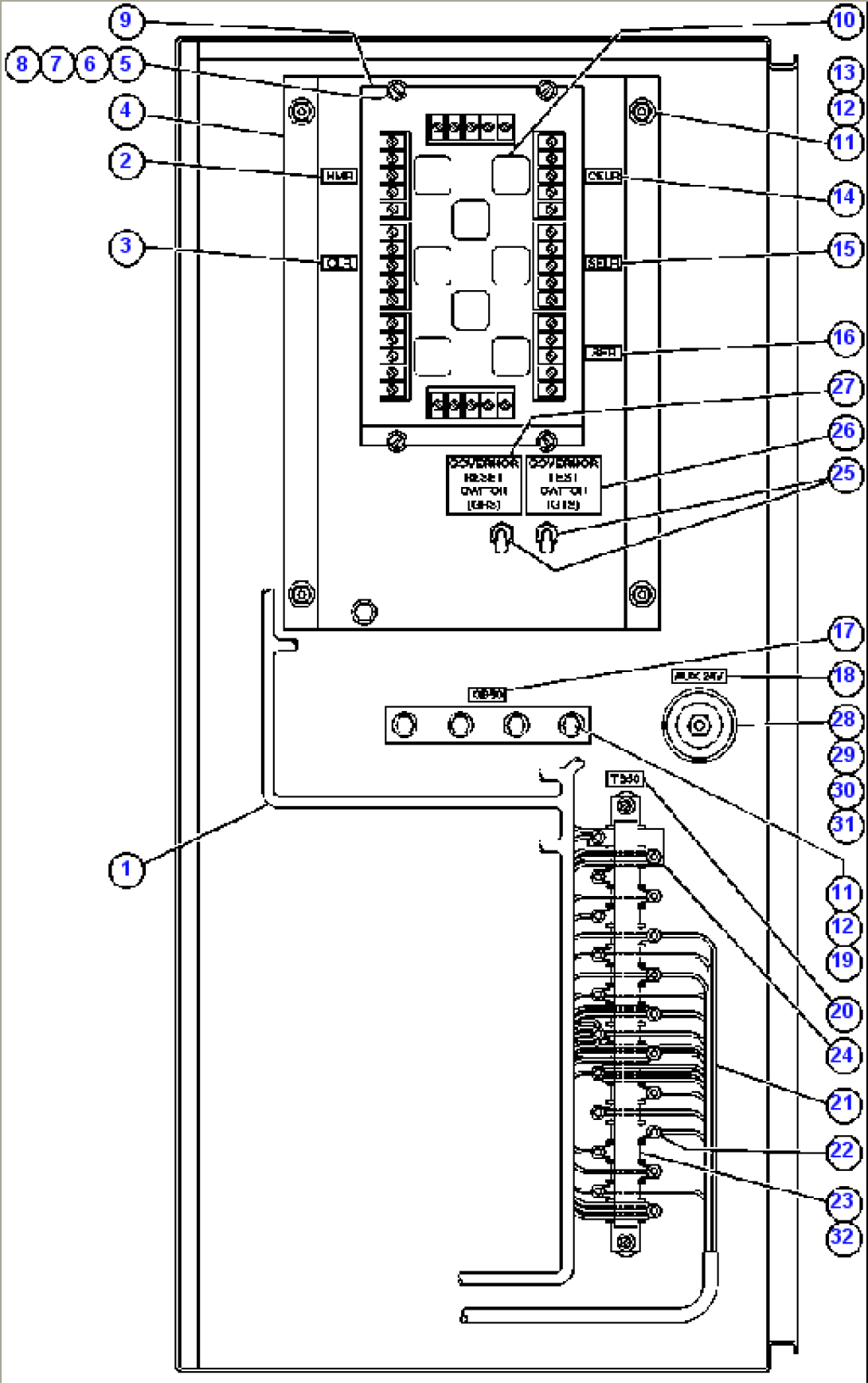 MTU ENGINE GOVERNOR BOX