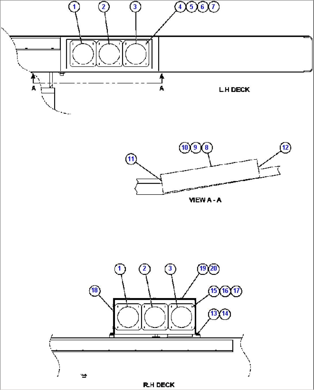 PAYLOAD METER III - INDICATOR LIGHTS