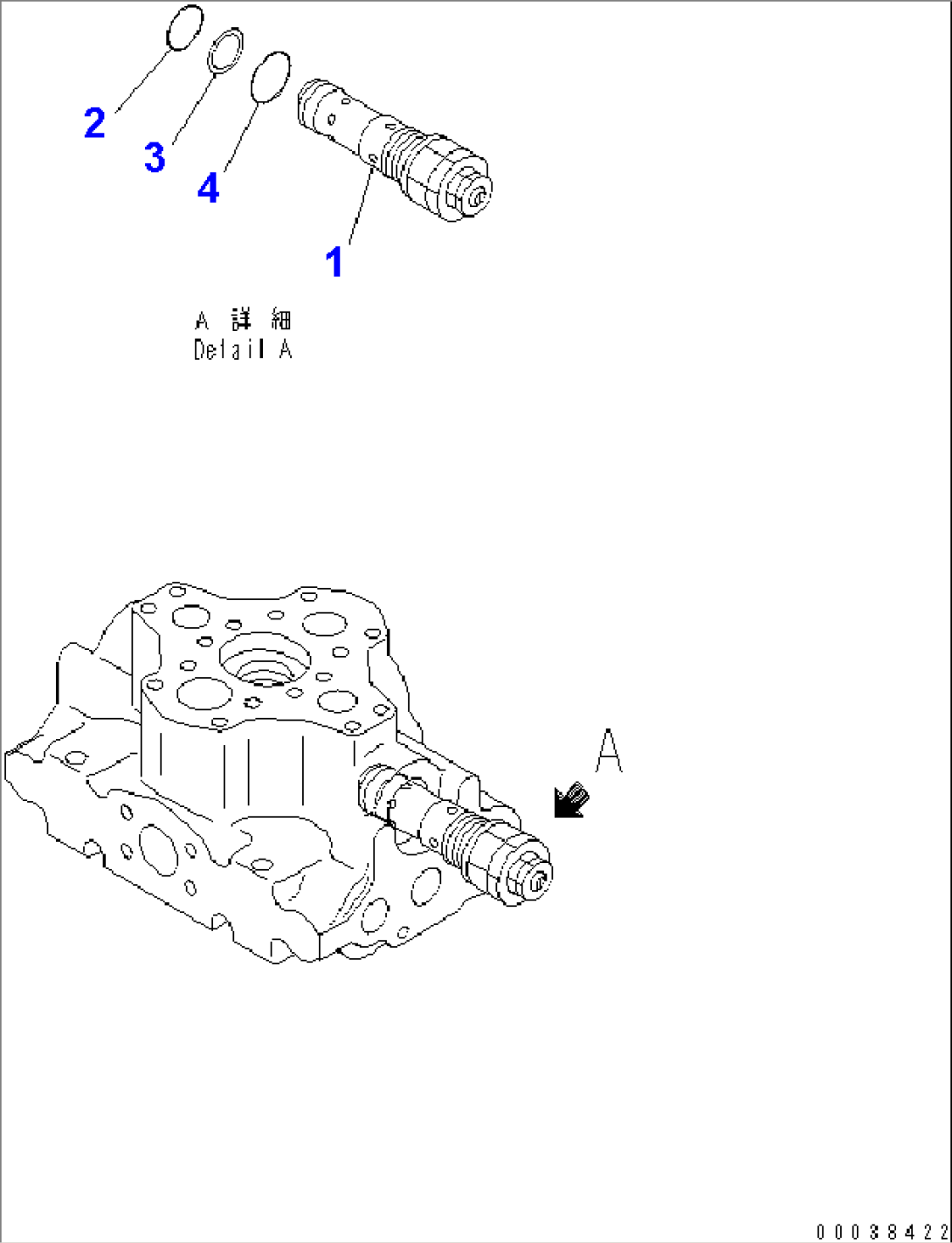 HOIST VALVE (2/2)(#7001-)